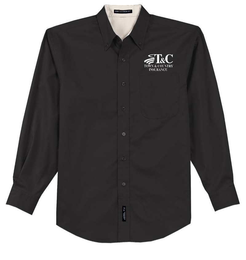 Extended Sizes - Port Authority Long Sleeve Easy Care Shirt - S608 - T&C