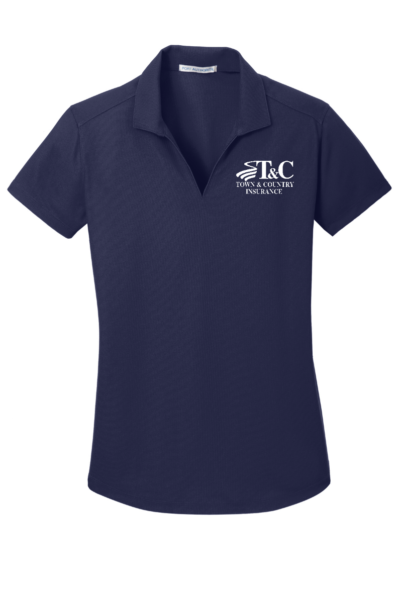 Extended Sizes - Port Authority Ladies Dry Zone Grid Polo - L572 - T&C