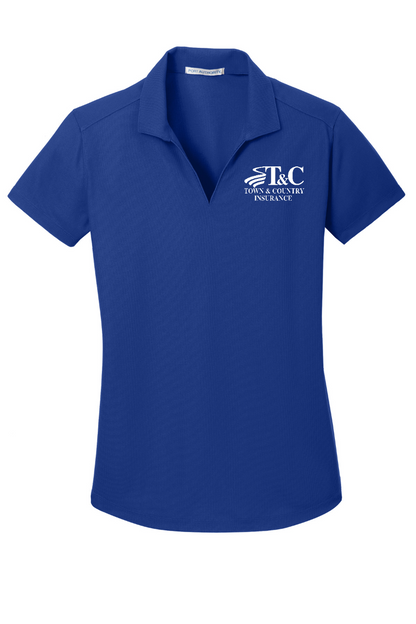 Extended Sizes - Port Authority Ladies Dry Zone Grid Polo - L572 - T&C