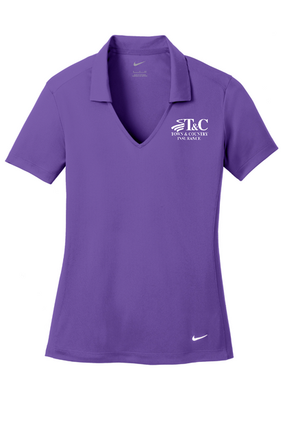 Nike Women's Dri-FIT Vertical Mesh Polo - 637165 - T&C