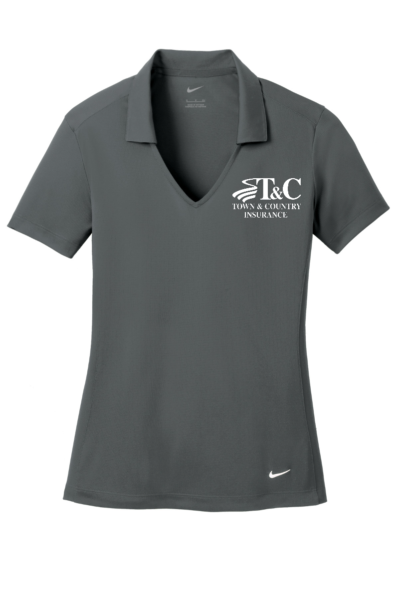 Nike Golf Ladies Dri-FIT Vertical Mesh Polo - 637165 - T&C