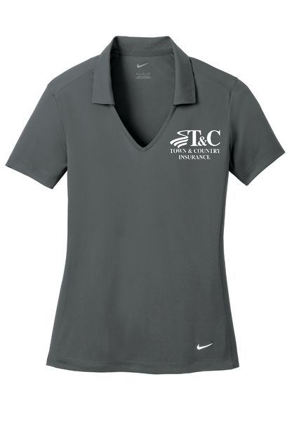 Nike Golf Ladies Dri-FIT Vertical Mesh Polo - 637165 - T&C