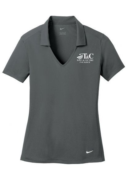 Nike Women's Dri-FIT Vertical Mesh Polo - 637165 - T&C