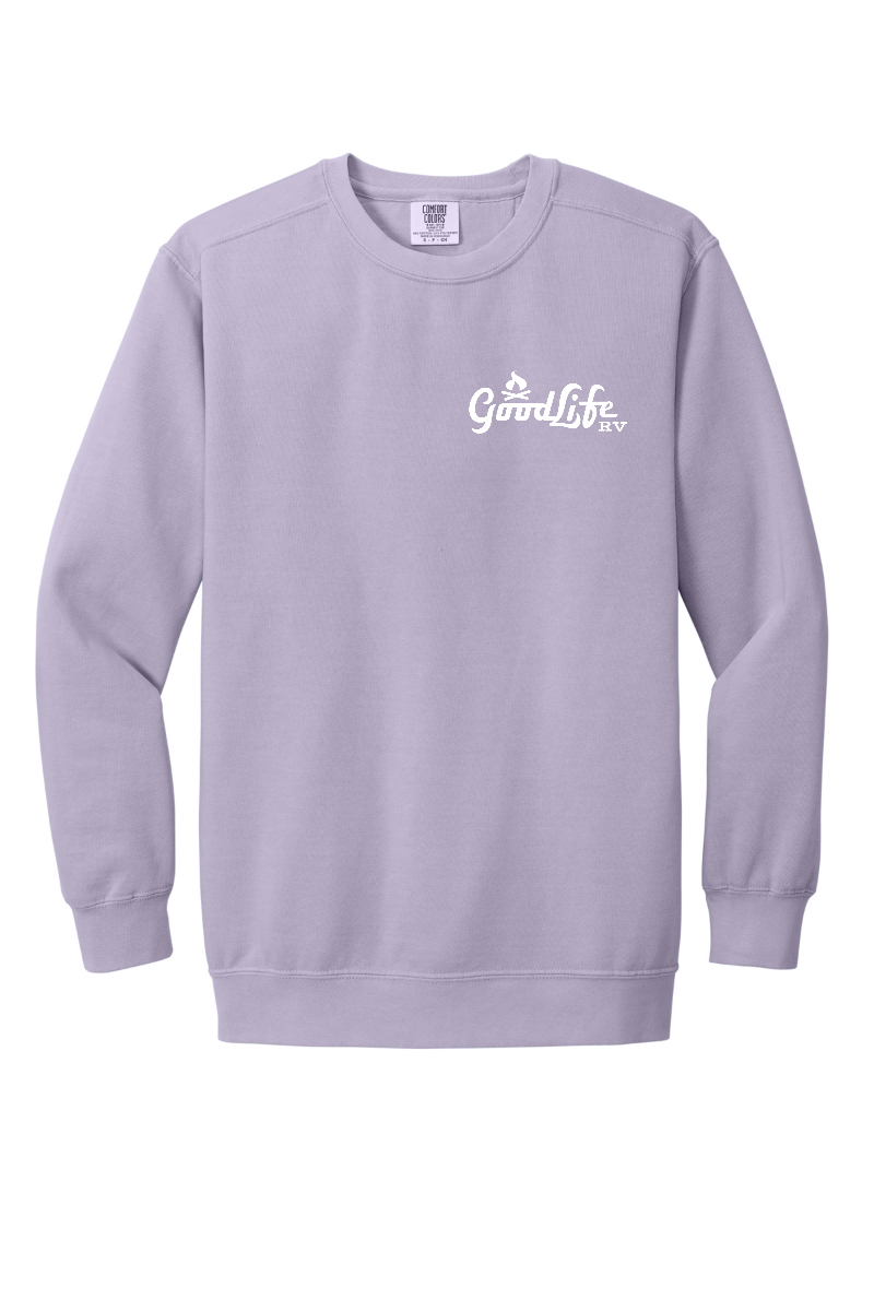 Comfort Colors ® Ring Spun Crewneck Sweatshirt - 1566 - EMB  Goodlife RV