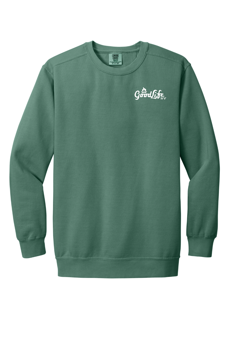 Comfort Colors ® Ring Spun Crewneck Sweatshirt - 1566 - EMB  Goodlife RV