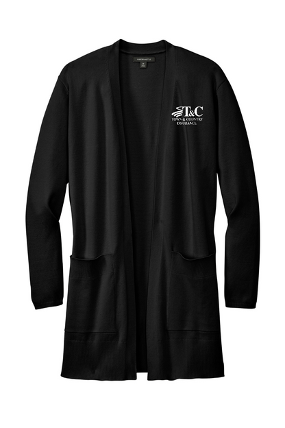 Mercer+Mettle Women's Open Front Cardigan Sweater - MM3023 - T&C