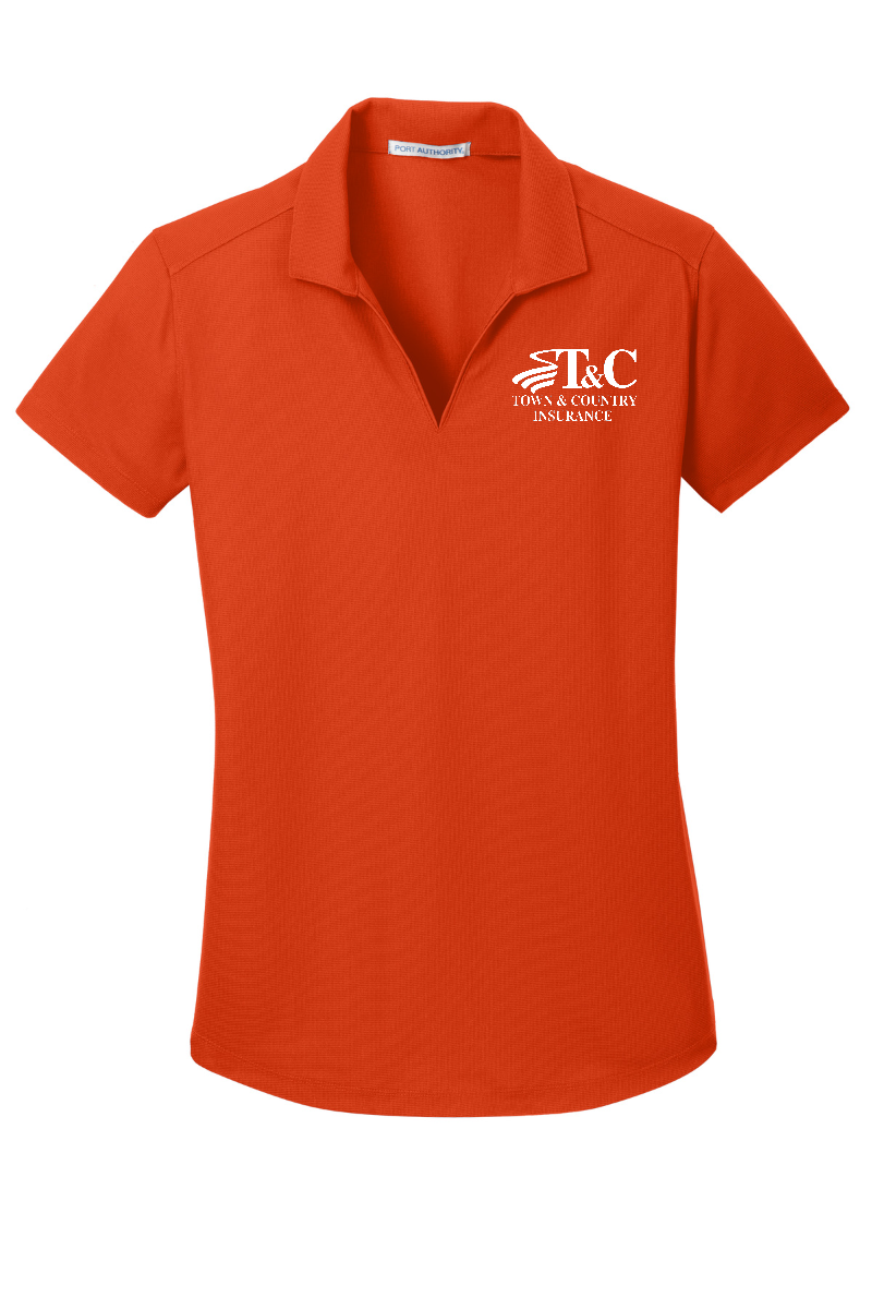 Extended Sizes - Port Authority Ladies Dry Zone Grid Polo - L572 - T&C