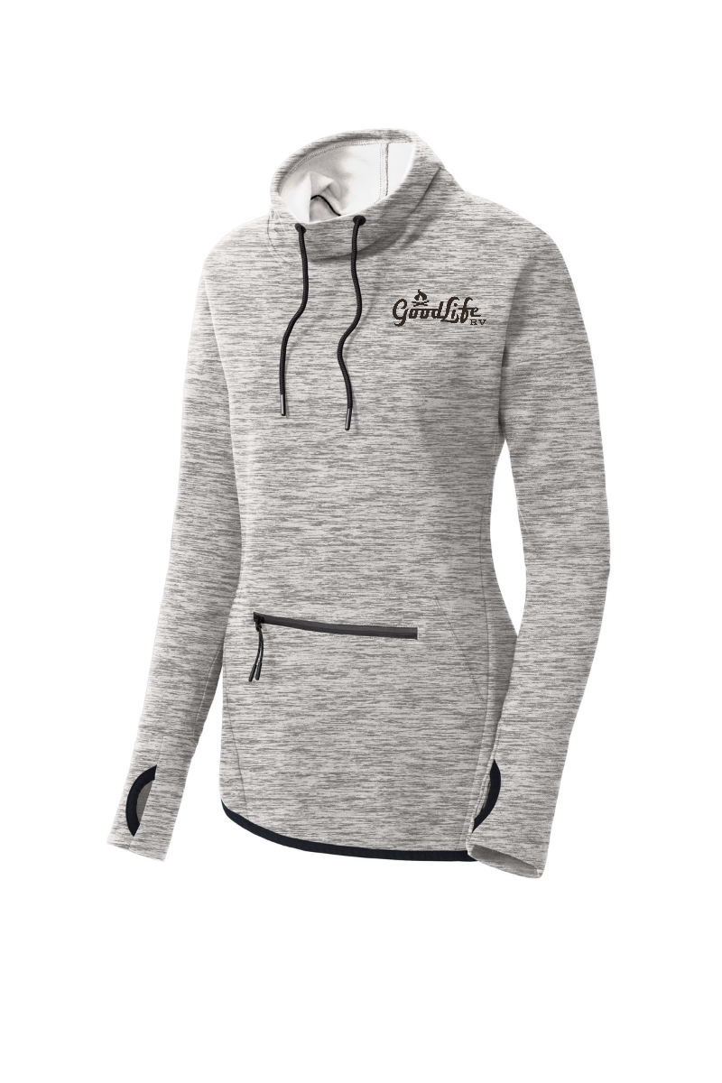 Sport-Tek Women's Triumph Cowl Neck Pullover - LST280 - EMB Goodlife RV