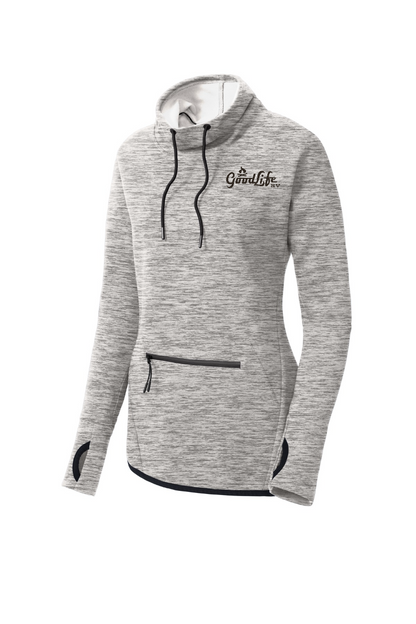 Sport-Tek Women's Triumph Cowl Neck Pullover - LST280 - EMB Goodlife RV