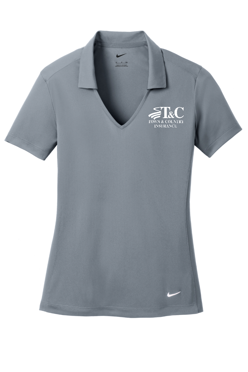 Nike Golf Ladies Dri-FIT Vertical Mesh Polo - 637165 - T&C