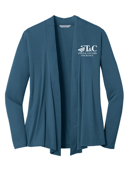 Port Authority Ladies Concept Knit Cardigan - L5430 - T&C
