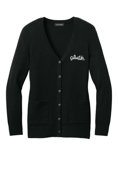 Port Authority® Women’s Easy Care Button-Up Cardigan Sweater - LSW4150 - EMB Goodlife RV