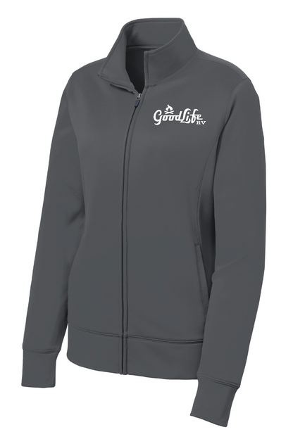 Sport-Tek® Women's Sport-Wick® Fleece Full-Zip Jacket - LST241 - EMB Goodlife RV