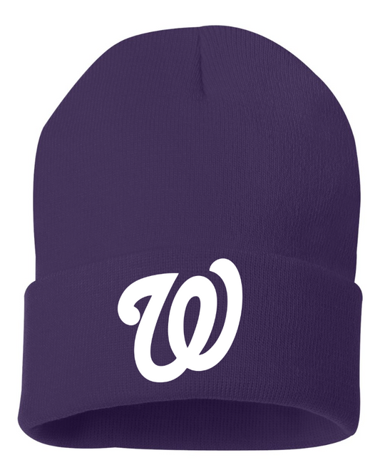 Sportsman - 12" Solid Cuffed Beanie - SP12 - WCB