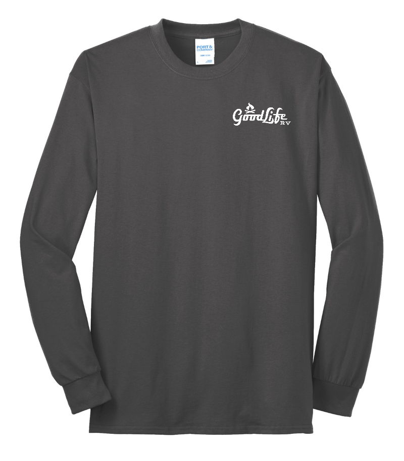Port & Company® Tall Long Sleeve Core Blend Tee - PC55LST - DTF Goodlife RV
