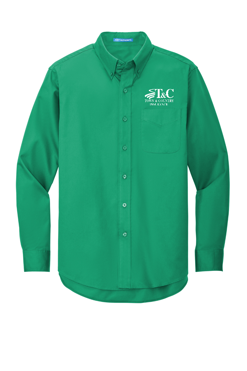 Extended Sizes - Port Authority Long Sleeve Easy Care Shirt - S608 - T&C