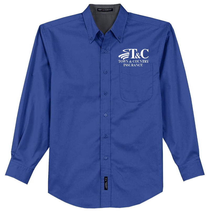 Port Authority Tall Long Sleeve Easy Care Shirt - TLS608 - T&C